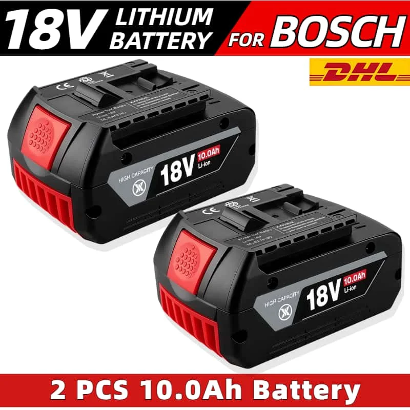 For Bosch 18V 12AH Professional Lithium Battery Rechargeable Power Tool Battery for Bosch BAT609 BAT609G BAT618 BAT618G18v tool
For Bosch 18V 12AH Professional Lithium Battery Rechargeable Power Tool Battery for Bosch BAT609 BAT609G BAT618 BAT618G18v tool