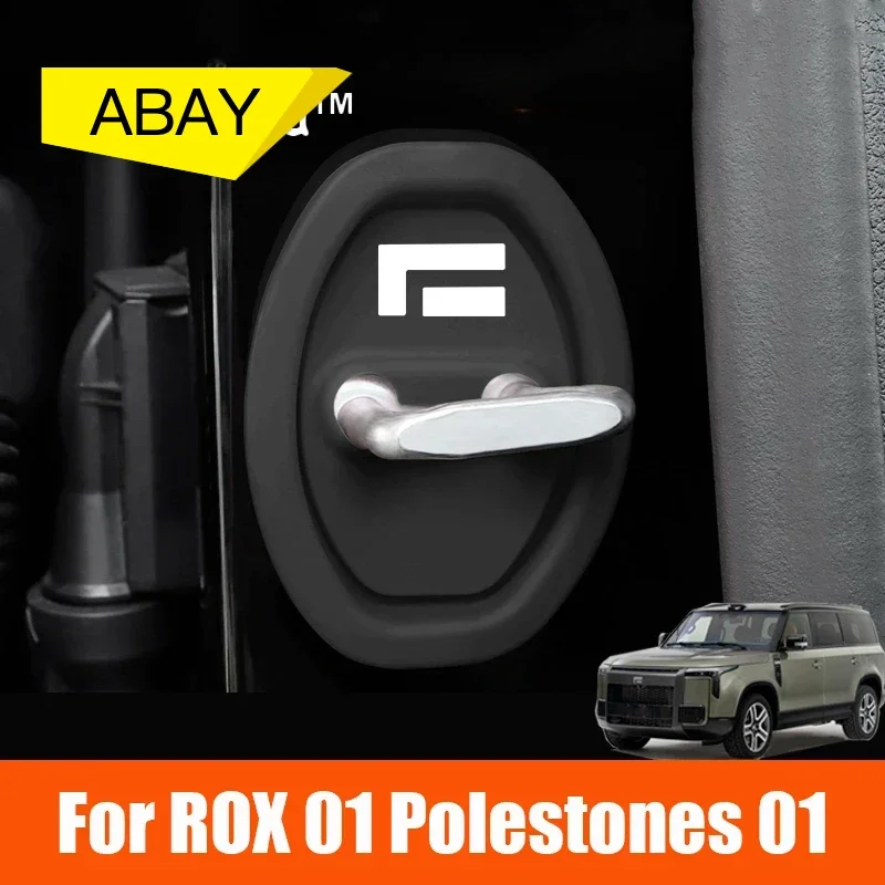Подходит для ROX 01 Polestones 01 2023 2024 2025, автомобильный силиконовый дверной замок, защитный чехол, амортизирующая накладка для предотвращения столкновений, аксессуары
Подходит для ROX 01 Polestones 01 2023 2024 2025, автомобильный силиконовый дверной замок, защитный чехол, амортизирующая накладка для предотвращения столкновений, аксессуары