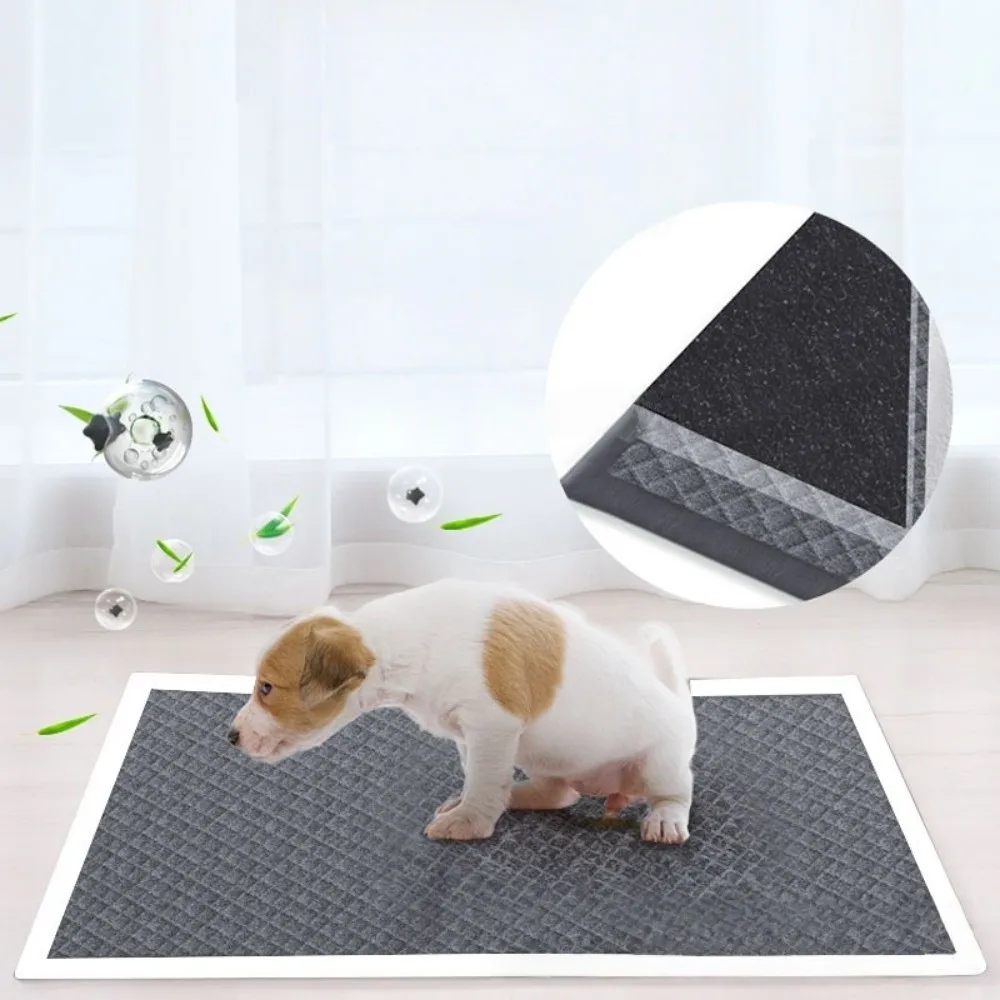 S/M/L/XL Bamboo Charcoal Pet Cushion Super Absorbent Thickened Deodorant Diaper Mats Grey Disposable Dog Training Pee Pad Rabbit
S/M/L/XL Bamboo Charcoal Pet Cushion Super Absorbent Thickened Deodorant Diaper Mats Grey Disposable Dog Training Pee Pad Rabbit