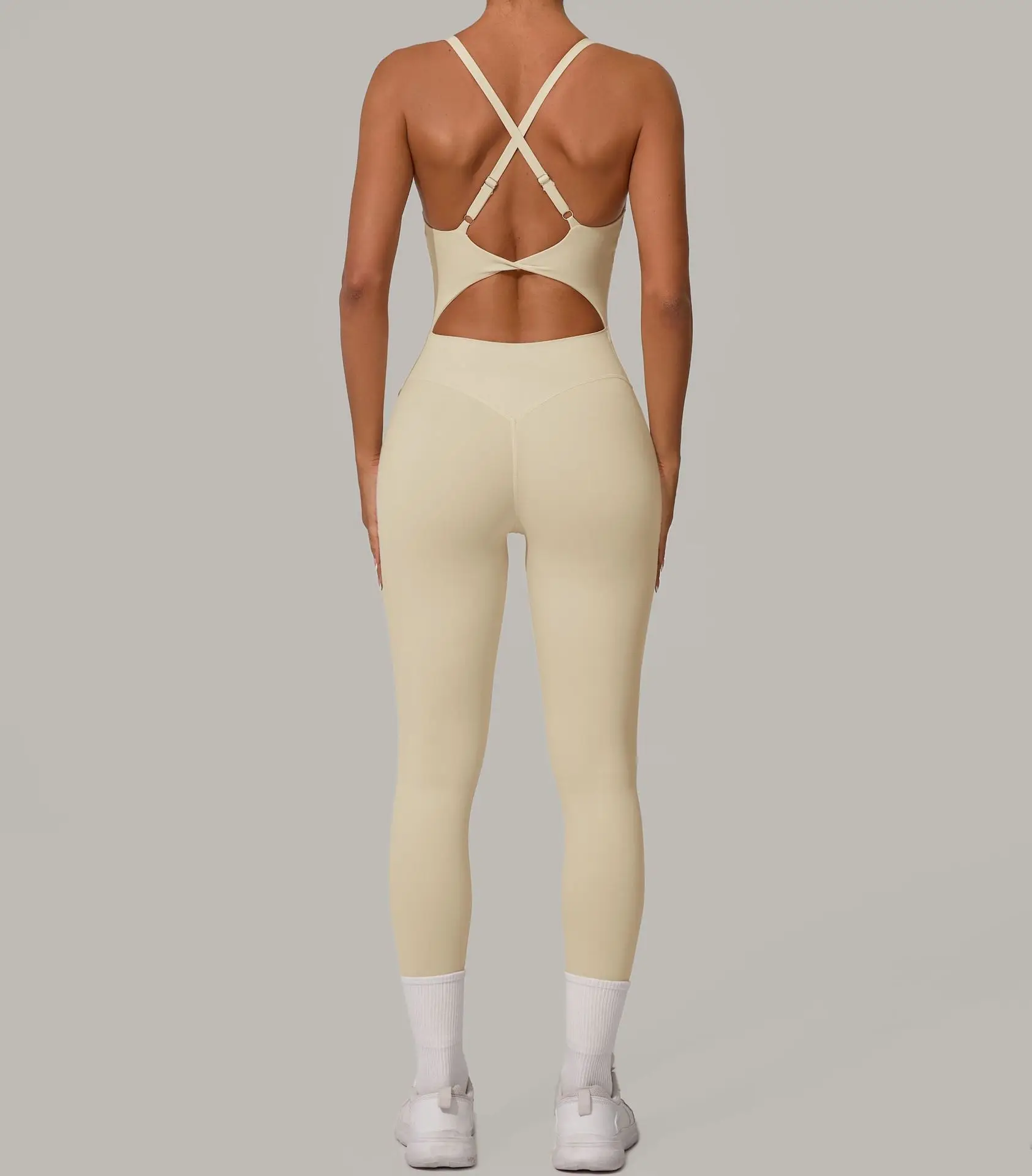 New Yoga Jumpsuit Sports Fitness Hip Lift Tights Backless Adjustable Buckle Up One-piece Workout Clothing Gym Bodysuit for Women
New Yoga Jumpsuit Sports Fitness Hip Lift Tights Backless Adjustable Buckle Up One-piece Workout Clothing Gym Bodysuit for Women