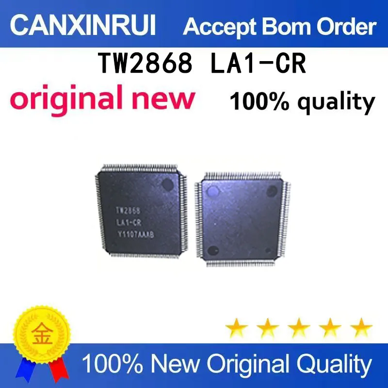 (5pcs-100pcs)QFP TW2868 LA1-CR brand new in stock
(5pcs-100pcs)QFP TW2868 LA1-CR brand new in stock