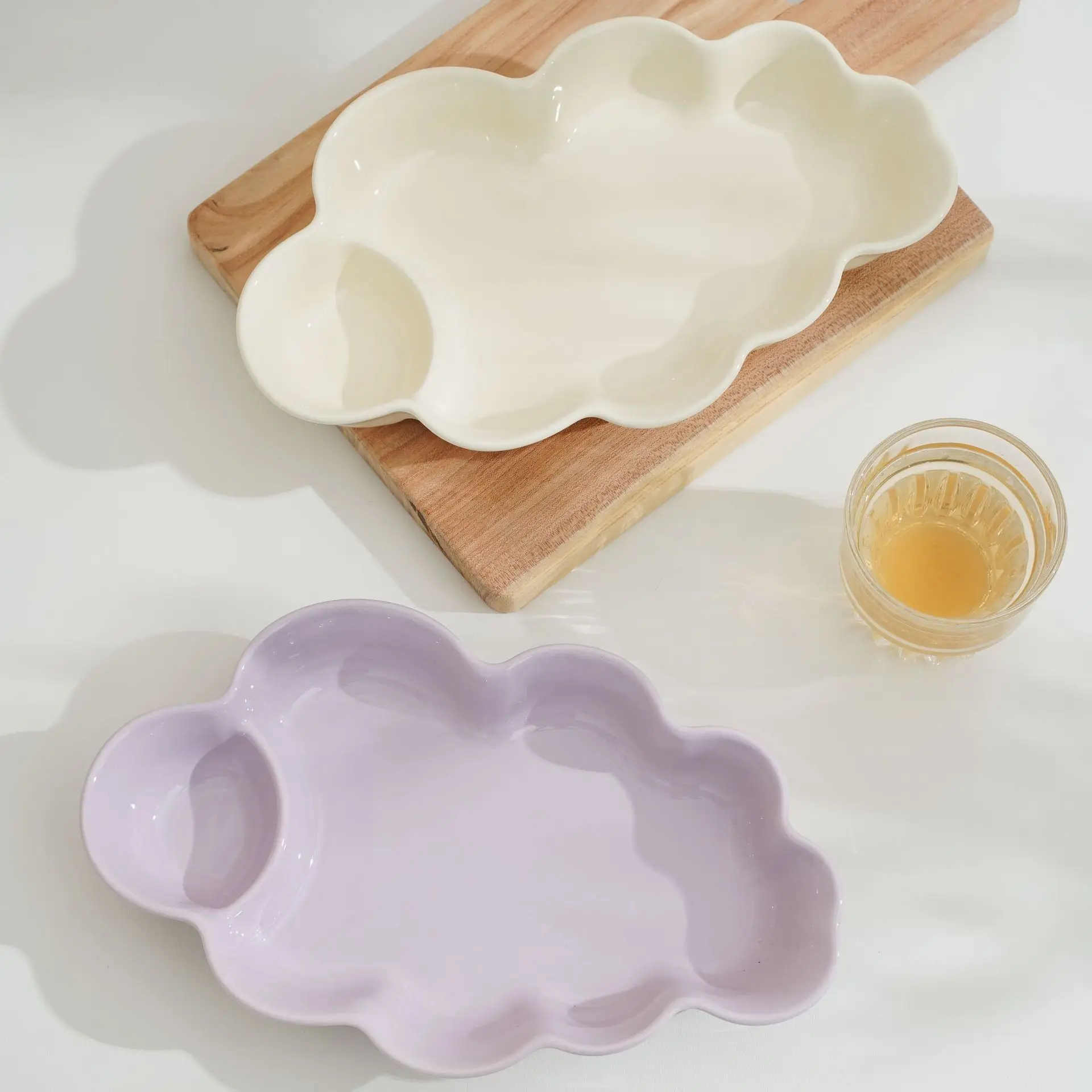 Cute Plate Creative Ceramic Dumpling Plate Pottery Home Restaurant Flavor Plate Integrated Tableware Breakfast Compartment Plate
Cute Plate Creative Ceramic Dumpling Plate Pottery Home Restaurant Flavor Plate Integrated Tableware Breakfast Compartment Plate