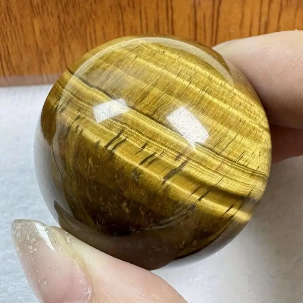 Natural Polished Tiger Eye Stone Sphere Healing Energy Stone Reiki Meditation Witchcraft Craft Mineral Specimen Collection Gift
Natural Polished Tiger Eye Stone Sphere Healing Energy Stone Reiki Meditation Witchcraft Craft Mineral Specimen Collection Gift
