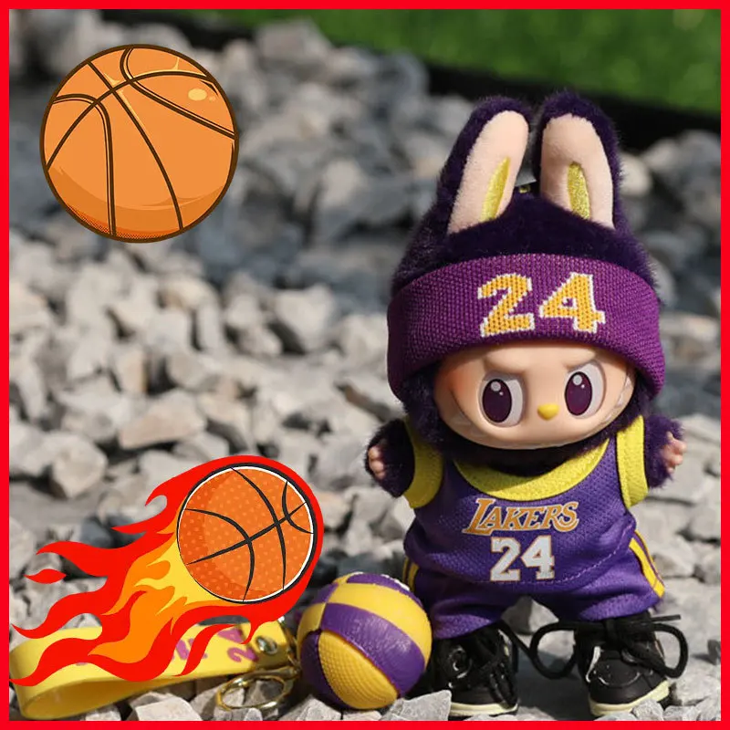 Для Labubu, новая подвеска 17 см, одежда для детей, модный комплект баскетбольного трикотажа, креативный сюрприз, праздничный подарок, аксессуары
Для Labubu, новая подвеска 17 см, одежда для детей, модный комплект баскетбольного трикотажа, креативный сюрприз, праздничный подарок, аксессуары