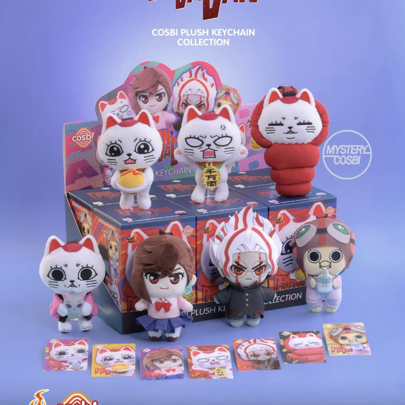 Hot Toys Dan Dan Cosbi Plush Keychain blind box Mystery Collection Trendy Collectible Figurine Bag Pendant Gift Birthday Gift
Hot Toys Dan Dan Cosbi Plush Keychain blind box Mystery Collection Trendy Collectible Figurine Bag Pendant Gift Birthday Gift