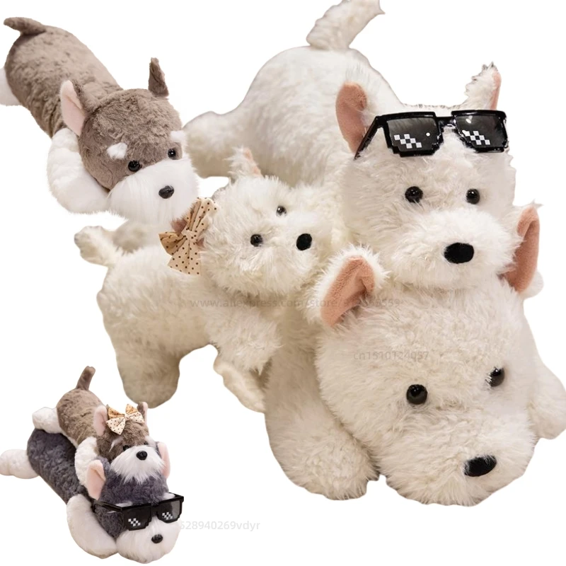 Adorable Simulation Prone Posture Schnauzer West Highland Dogs Dolls Soft Plush ThrowPillowHigh-Quality Home Decor Birthday Gift
Adorable Simulation Prone Posture Schnauzer West Highland Dogs Dolls Soft Plush ThrowPillowHigh-Quality Home Decor Birthday Gift