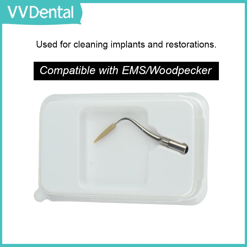 VVDental Dental Ultrasonic Scaler Tip for clean the lip and tongue surfaces of implants and restorations Dentistry Tools
VVDental Dental Ultrasonic Scaler Tip for clean the lip and tongue surfaces of implants and restorations Dentistry Tools
