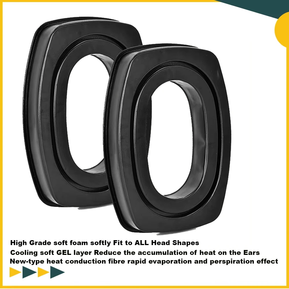 Replacement Gel Ear Pads Compatible with Peltor Tactical 100 300 , RZDL01 Series Headsets Silicone Hearing Protector Hygiene
Replacement Gel Ear Pads Compatible with Peltor Tactical 100 300 , RZDL01 Series Headsets Silicone Hearing Protector Hygiene