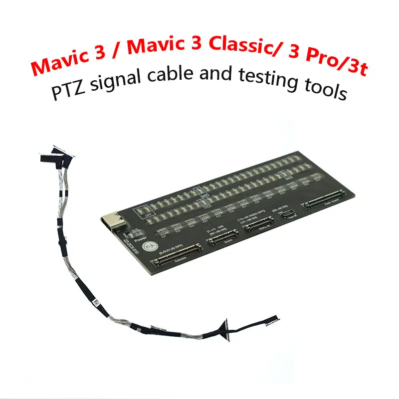 Original DJI Mavic 3/3 Classic/3 Pro/3t Drone Gimbal Signal Cable And Testing Tool For Mavic 3/3 Pro/3t Dron Repair Parts
Original DJI Mavic 3/3 Classic/3 Pro/3t Drone Gimbal Signal Cable And Testing Tool For Mavic 3/3 Pro/3t Dron Repair Parts