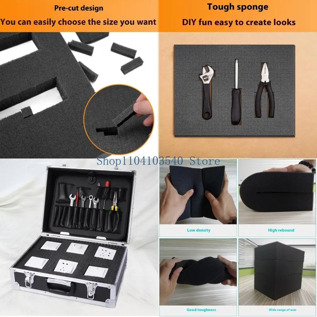 02DC 4Pcs Pick Insert Foam Protective Cover Pluck Foam Board 405x305x50/305x305x50
02DC 4Pcs Pick Insert Foam Protective Cover Pluck Foam Board 405x305x50/305x305x50