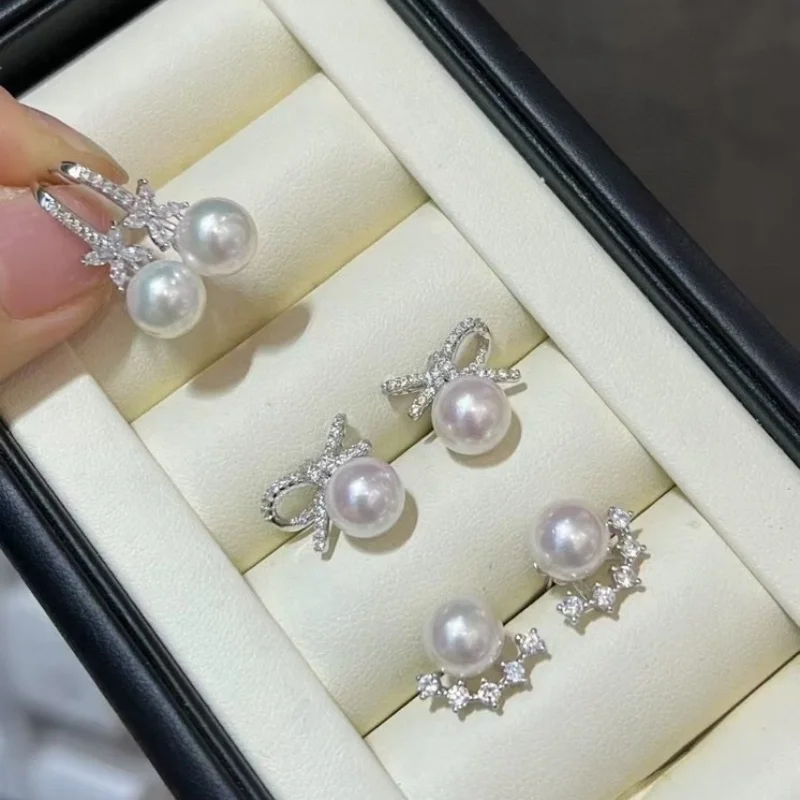 Серьги SGARIT 8-9 мм с натуральным пресноводным жемчугом, женские простые и модные дизайнерские ювелирные аксессуары из стерлингового серебра 925 пробы
Серьги SGARIT 8-9 мм с натуральным пресноводным жемчугом, женские простые и модные дизайнерские ювелирные аксессуары из стерлингового серебра 925 пробы