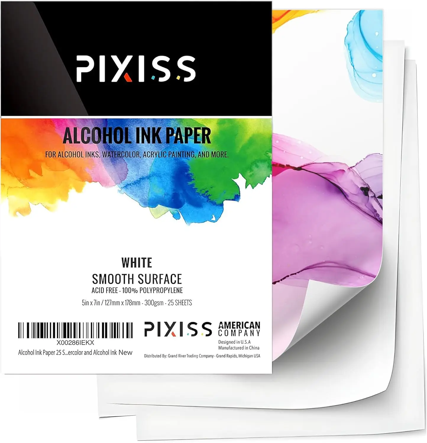 Extra Smooth Alcohol Ink Paper - 25 Sheets A4 5x7, 300gsm Heavy Weight for Ink & Watercolor
Extra Smooth Alcohol Ink Paper - 25 Sheets A4 5x7, 300gsm Heavy Weight for Ink & Watercolor