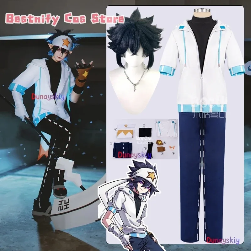 CosplayAnime Aotu World Ray 코스프레 Costume Jacket Undergarment Trousers Bandana Set Anime Ray Role-playing Wig Shoe Suits Suits s-
CosplayAnime Aotu World Ray 코스프레 Costume Jacket Undergarment Trousers Bandana Set Anime Ray Role-playing Wig Shoe Suits Suits s-