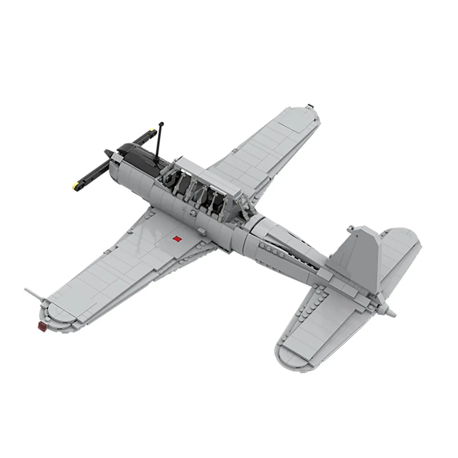 BT-13A Basic Trainer Aircraft Model Building Toys Set 918 Pieces MOC Build
BT-13A Basic Trainer Aircraft Model Building Toys Set 918 Pieces MOC Build