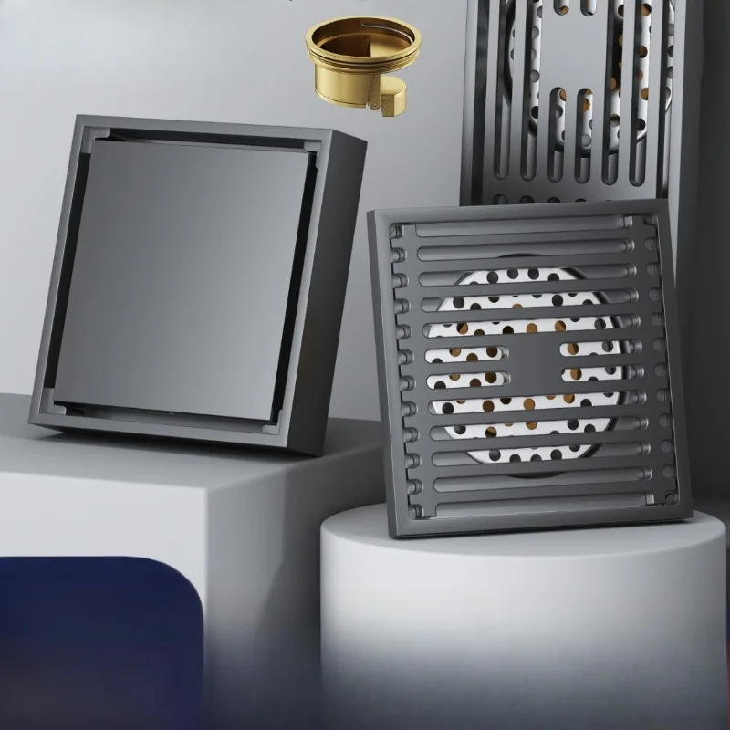 Серый слив для пола с защитой от запаха, 10 см, слив для пола в ванной комнате, трехходовой прямой слив для пола из нержавеющей стали
Серый слив для пола с защитой от запаха, 10 см, слив для пола в ванной комнате, трехходовой прямой слив для пола из нержавеющей стали