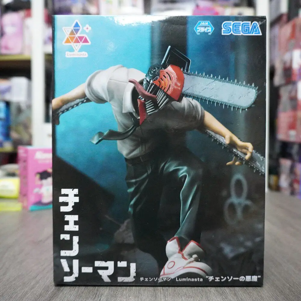 In Stock Sega Original Genuine Luminasta Anime Chainsaw Man Denji Chainsaw Demon 16cm Collections Model Toys Figure Gift
In Stock Sega Original Genuine Luminasta Anime Chainsaw Man Denji Chainsaw Demon 16cm Collections Model Toys Figure Gift