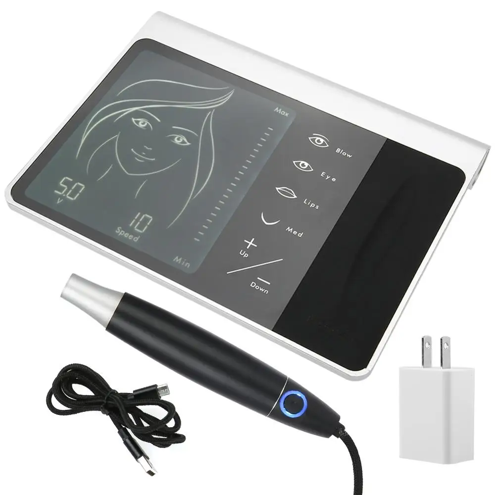 Multifunction Tattoo Pen Machine Kit Lip Eyebrow Microblading Permanent Makeup Beauty Device Eye Lip Tattoo Pen Gun Control Kit
Multifunction Tattoo Pen Machine Kit Lip Eyebrow Microblading Permanent Makeup Beauty Device Eye Lip Tattoo Pen Gun Control Kit