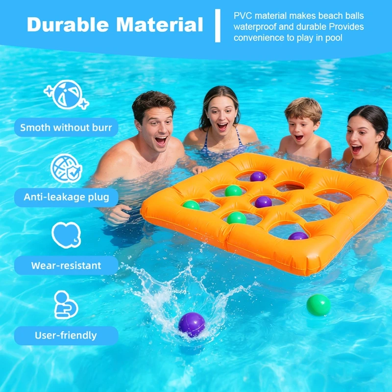 Summer Pool Floating Toss Swimming Pools Inflatable Water Play Float Ball Ring Toss Pools Accessories Beach Party Sport Games
Summer Pool Floating Toss Swimming Pools Inflatable Water Play Float Ball Ring Toss Pools Accessories Beach Party Sport Games