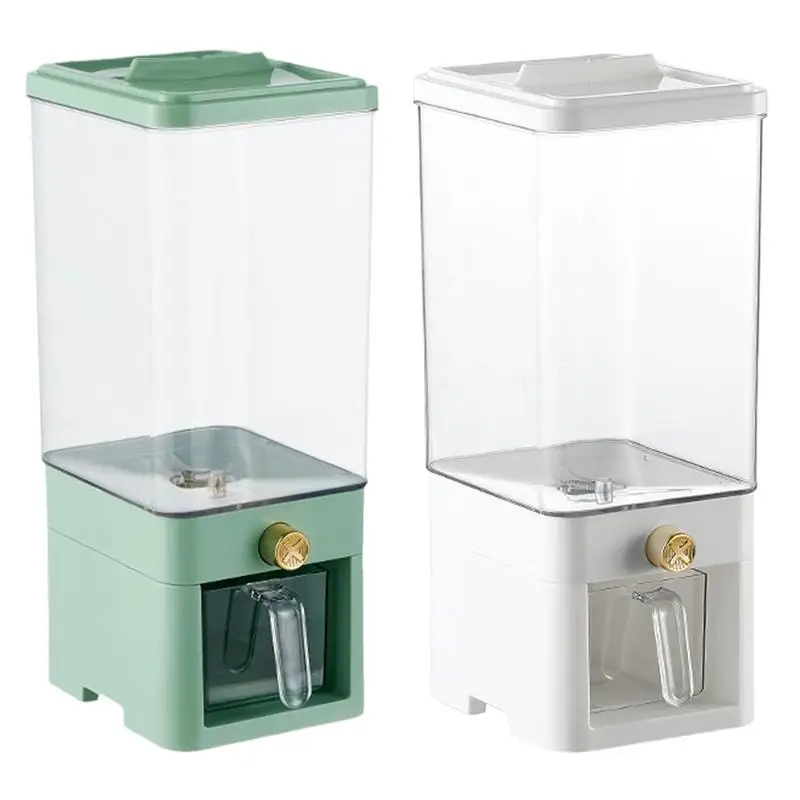 Kitchen Grain Dispenser Automatic Dry Food Press Out Storage Container Household Storage Kitchen Dispenser For Soybeans Beans
Kitchen Grain Dispenser Automatic Dry Food Press Out Storage Container Household Storage Kitchen Dispenser For Soybeans Beans