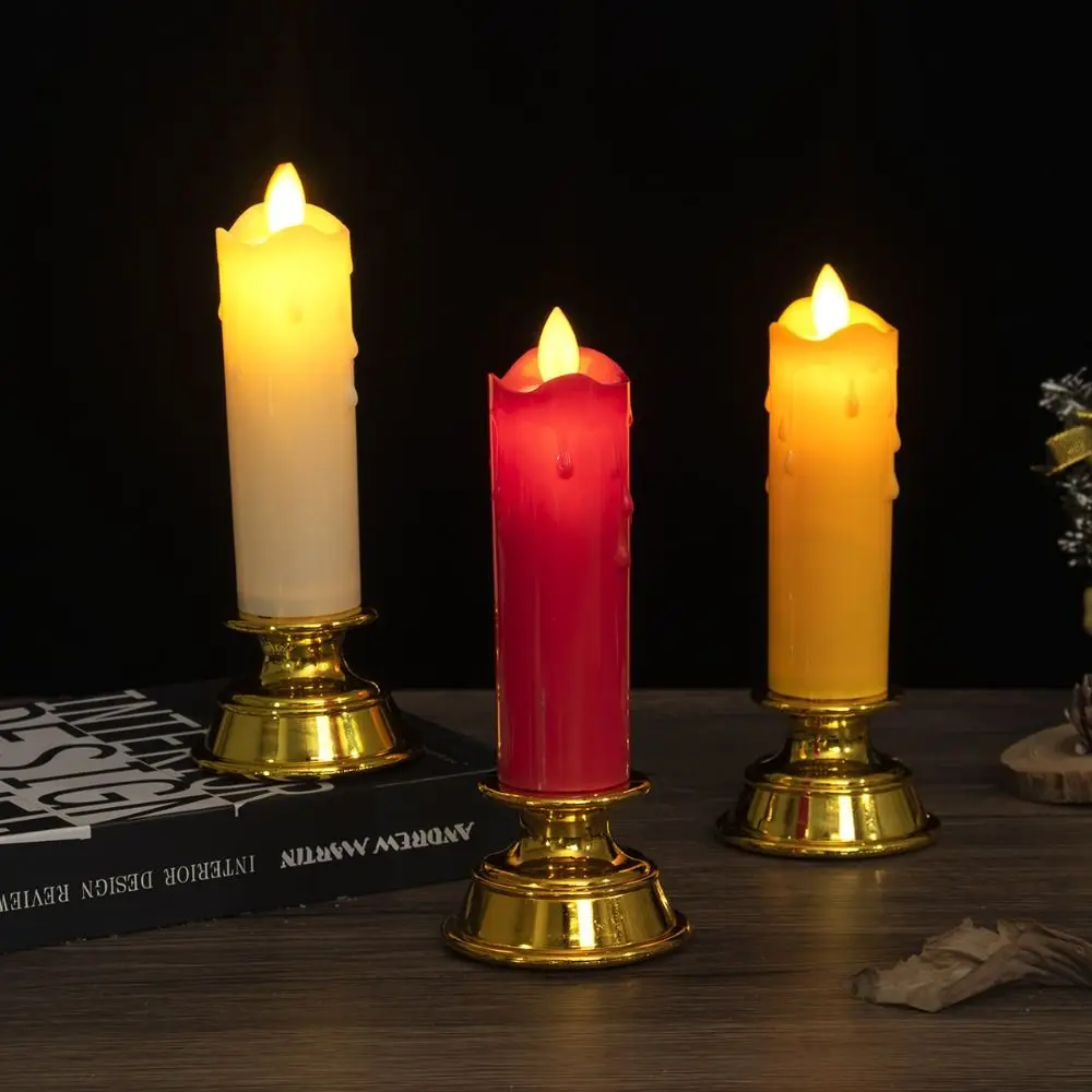 2Pcs Creative Electronic Candle Light Battery Operated Decorative Swing Flameless Candles Cordless with Light String
2Pcs Creative Electronic Candle Light Battery Operated Decorative Swing Flameless Candles Cordless with Light String
