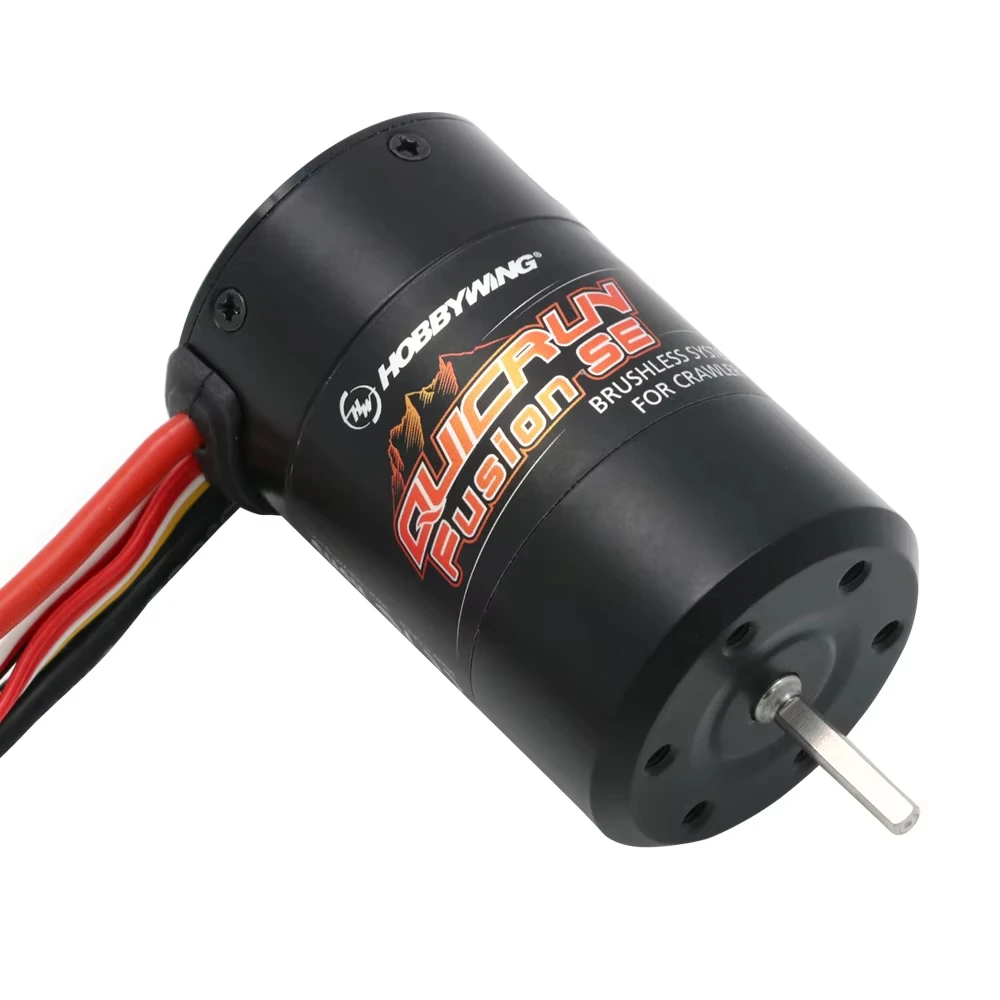 Hobbywing QuicRun Fusion SE 2-in-1 Sensored Brushless Motor 40A ESC Waterproof 1200KV/1800KV for 1/10 1/8 RC Car
Hobbywing QuicRun Fusion SE 2-in-1 Sensored Brushless Motor 40A ESC Waterproof 1200KV/1800KV for 1/10 1/8 RC Car