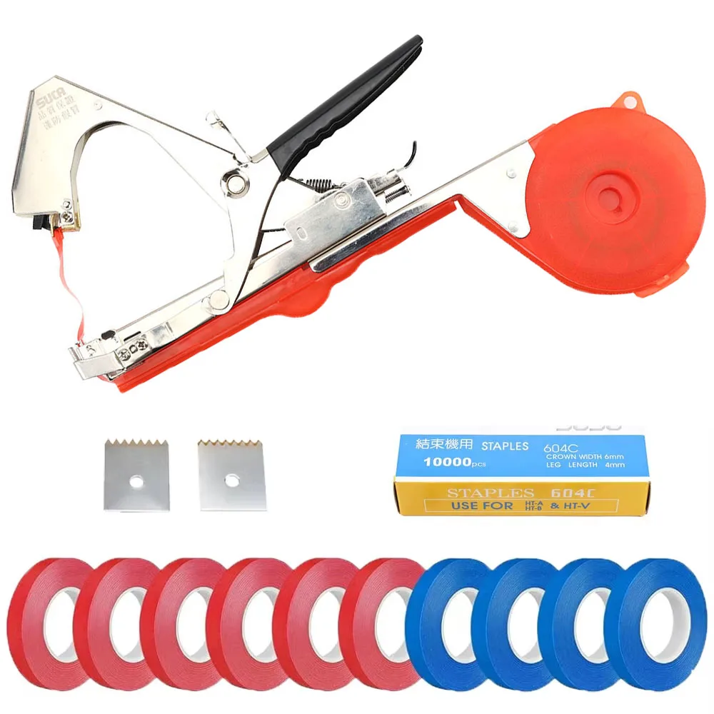 SI FANG Plant Tying Machine for Garden - Vegetable & Fruit Stabilizer Tool for Grape Tomato Cucumber Pepper Flower
SI FANG Plant Tying Machine for Garden - Vegetable & Fruit Stabilizer Tool for Grape Tomato Cucumber Pepper Flower