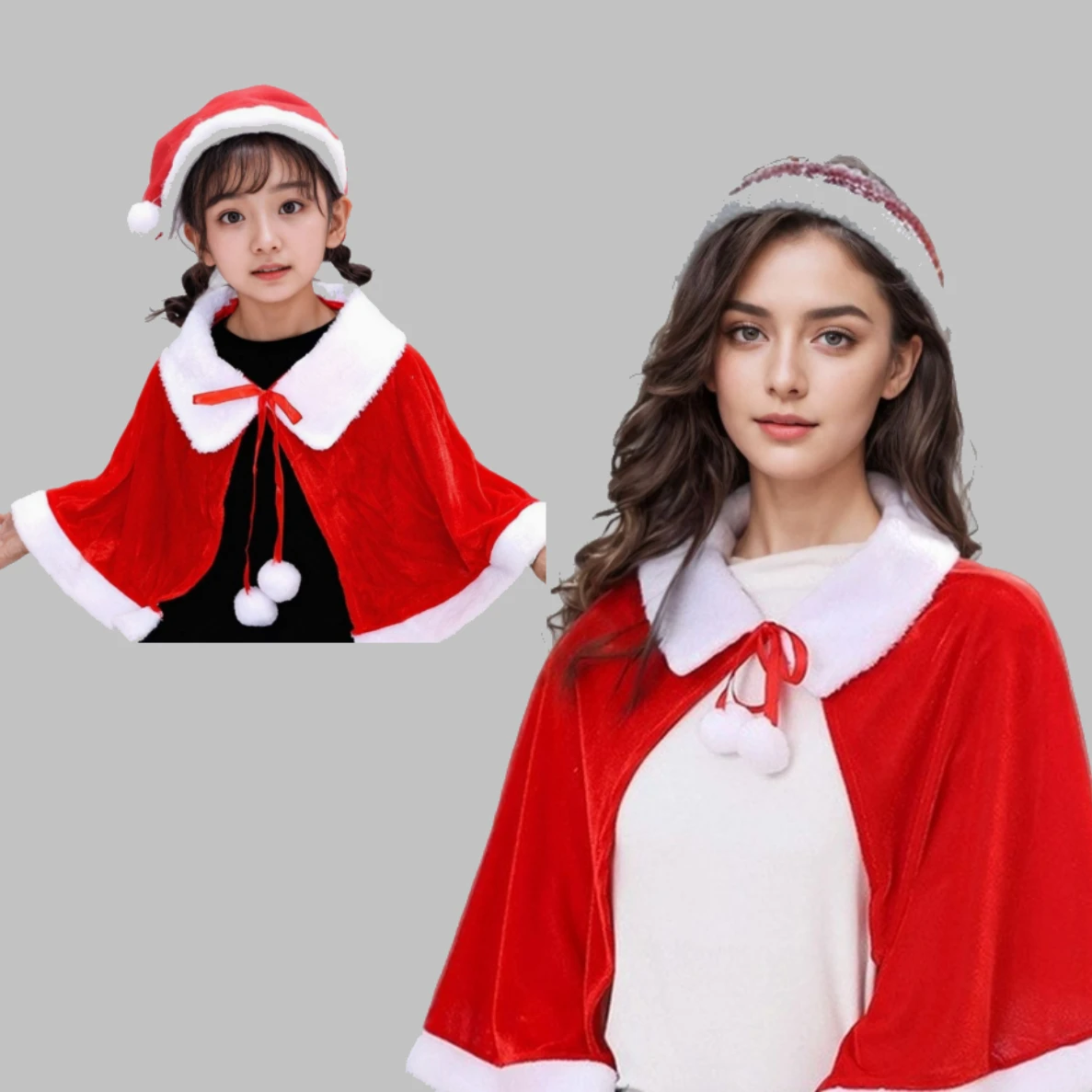 New Year Winter Red Velvet Cape Cloak Christmas Women Fashion Lady Costume Santa Claus Party Costumes Velvet Cape Fashion
New Year Winter Red Velvet Cape Cloak Christmas Women Fashion Lady Costume Santa Claus Party Costumes Velvet Cape Fashion