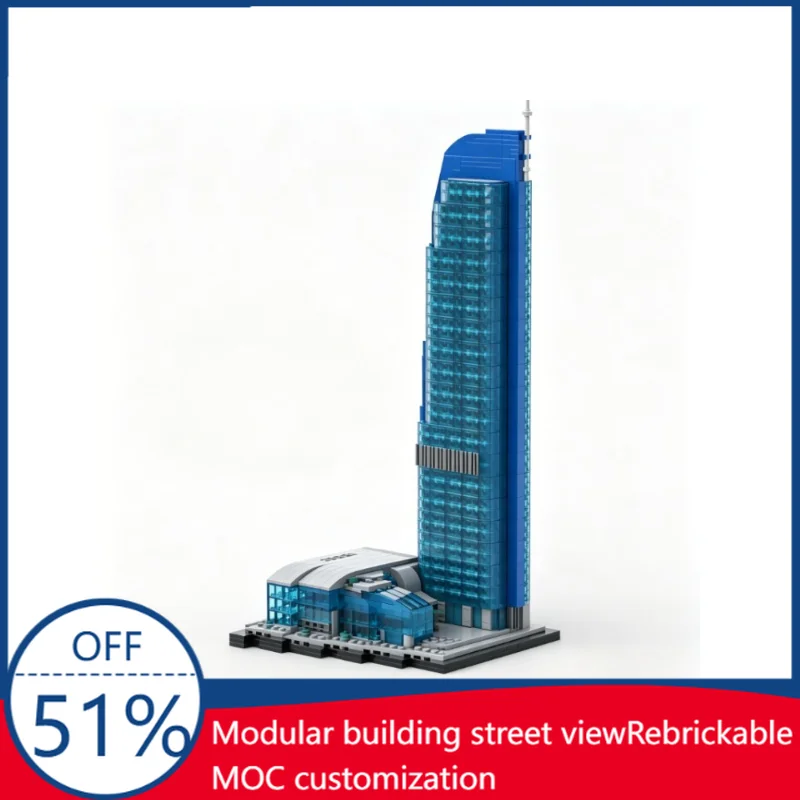 1597PCS Wilshire Grand Center Los Angeles Skyscraper Architecture Building Blocks City Landmark Model Custom Puzzle DIY Toy Gift
1597PCS Wilshire Grand Center Los Angeles Skyscraper Architecture Building Blocks City Landmark Model Custom Puzzle DIY Toy Gift