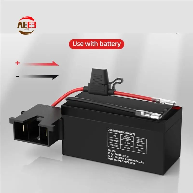 AEE3-Replacement Wire Harness Connector For 12 Volt Power Wheels Price Battery With 12 AWG Wire 3 Replaceable Fuses
AEE3-Replacement Wire Harness Connector For 12 Volt Power Wheels Price Battery With 12 AWG Wire 3 Replaceable Fuses