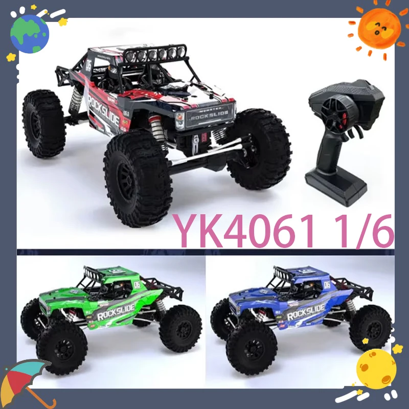 YK4061 Радиоуправляемая машина ROCK SLIDE в масштабе 1/6 — электрический внедорожник с дистанционным управлением и конструкцией с низким центром и гравитацией для альпинизма
YK4061 Радиоуправляемая машина ROCK SLIDE в масштабе 1/6 — электрический внедорожник с дистанционным управлением и конструкцией с низким центром и гравитацией для альпинизма