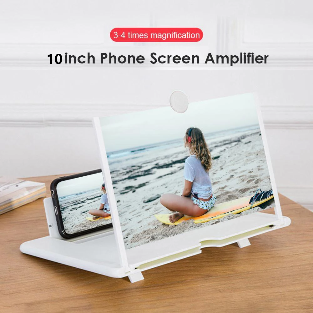 Foldable Holder Stand Video Amplifier Portable 3D Phone Screen Amplifier Mobile Display Enlarged Magnifier Expander
Foldable Holder Stand Video Amplifier Portable 3D Phone Screen Amplifier Mobile Display Enlarged Magnifier Expander