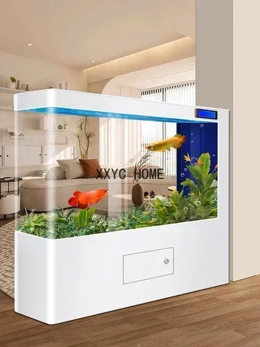 Fish Tank Living Room Light Luxury Ecological Self-Circulation Change Water Partition Floor Intelligent Aquarium
Fish Tank Living Room Light Luxury Ecological Self-Circulation Change Water Partition Floor Intelligent Aquarium