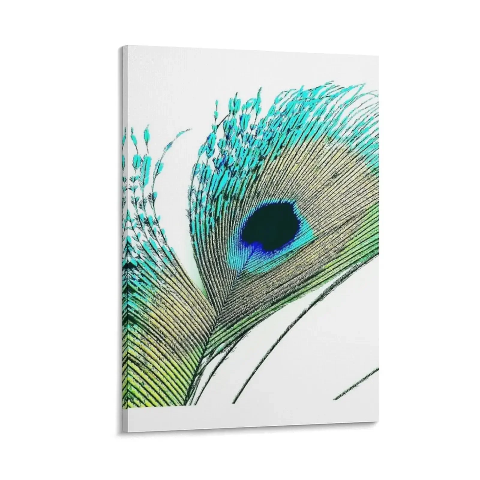 Peacock Feather (No 3), Peacock Tail Feather Canvas Painting Luxury living room decoration room decoration room decorations
Peacock Feather (No 3), Peacock Tail Feather Canvas Painting Luxury living room decoration room decoration room decorations