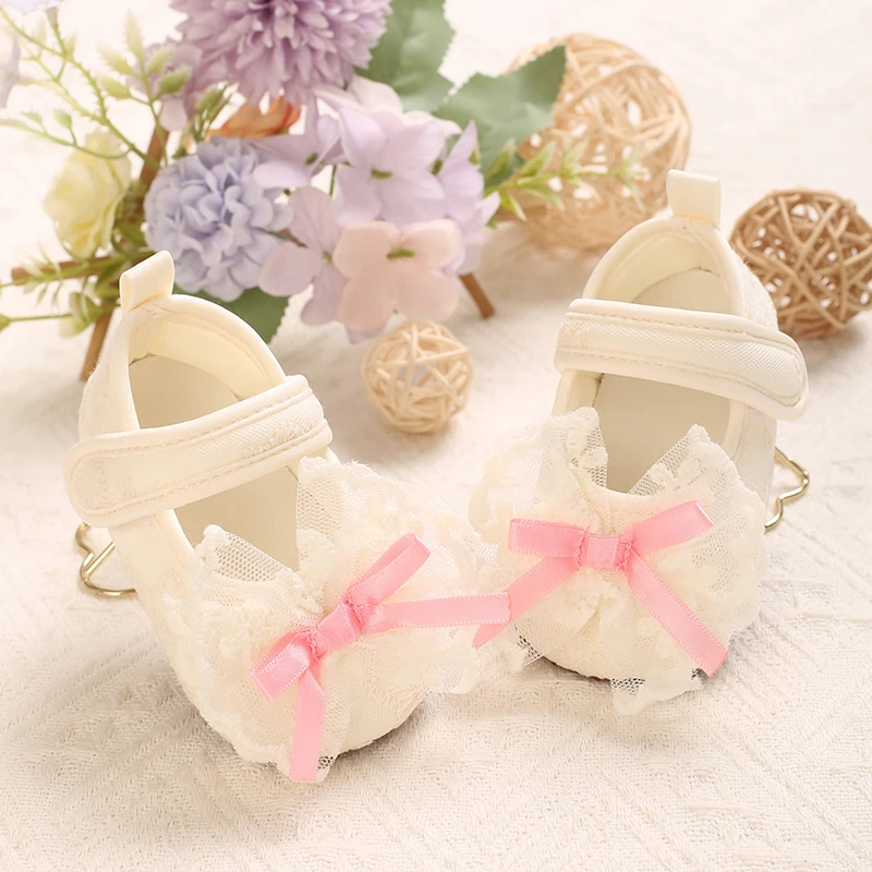 Sweet And Lovely Lace Bow 0-12M Baby Girls' Walking Shoes Summer Cute Baotou Breathable Baby Sandals Walking Shoes
Sweet And Lovely Lace Bow 0-12M Baby Girls' Walking Shoes Summer Cute Baotou Breathable Baby Sandals Walking Shoes