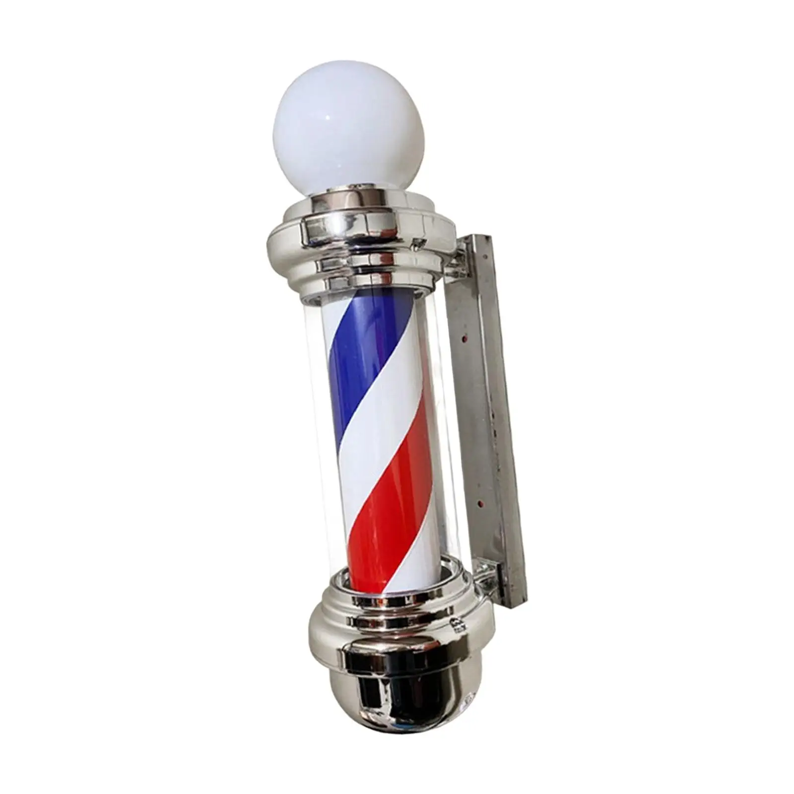 Barber Pole LED Light Rotating Hair Salon Sign Light Waterproof Wall Mounted Stripes with Ball for Outdoor Hairdressing Indoor
Barber Pole LED Light Rotating Hair Salon Sign Light Waterproof Wall Mounted Stripes with Ball for Outdoor Hairdressing Indoor