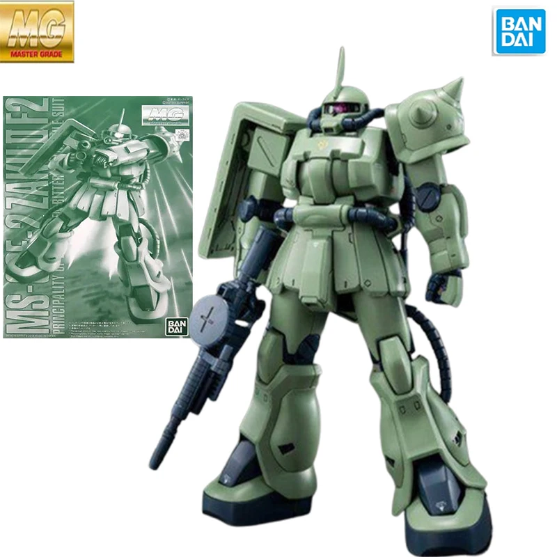 Original Bandai Gundam PB limited MG1/100 MS-06F-2 Zaku 2 F2 type Bida Major General anime character assembly model toy gift
Original Bandai Gundam PB limited MG1/100 MS-06F-2 Zaku 2 F2 type Bida Major General anime character assembly model toy gift