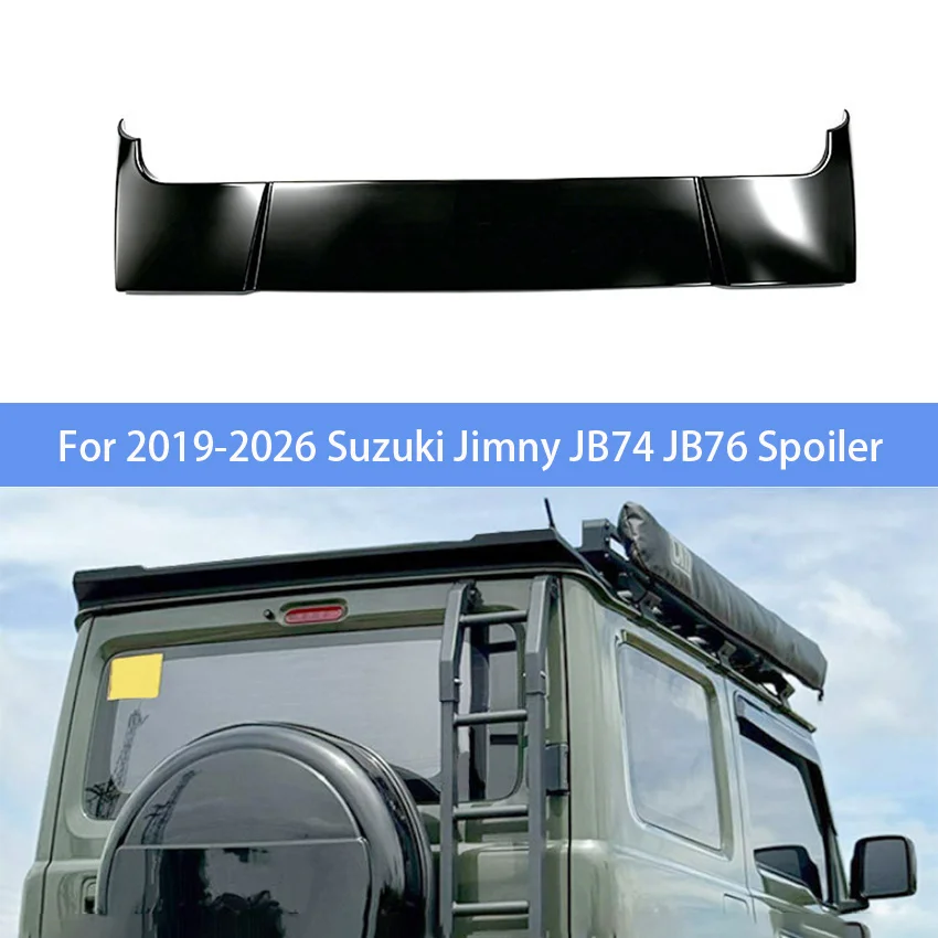 For 2019-2026 Suzuki Jimny JB74 JB76 Rear Roof Spoiler Diffuser Rear Splitter Tail Fin Lip Cars Accessories Body kits Tuning
For 2019-2026 Suzuki Jimny JB74 JB76 Rear Roof Spoiler Diffuser Rear Splitter Tail Fin Lip Cars Accessories Body kits Tuning
