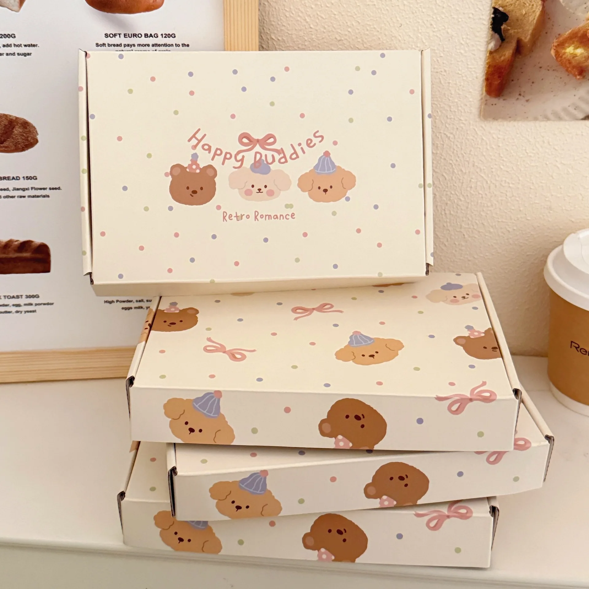 5 Pcs Cute Milk Yellow Cute Pet Airplane Box Packaging Box Gift Box Thickened Square Box
5 Pcs Cute Milk Yellow Cute Pet Airplane Box Packaging Box Gift Box Thickened Square Box