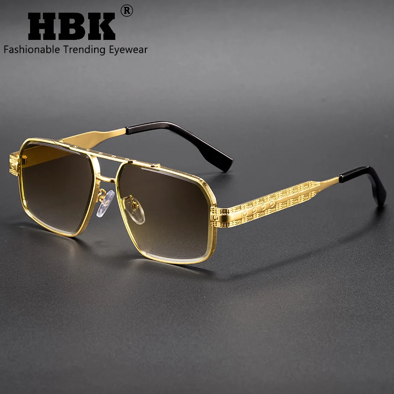 Мужские солнцезащитные очки HBK класса люкс, золотистая квадратная оправа в стиле панк, солнцезащитные очки для активного отдыха, женские очки для путешествий, пляжа и отпуска, UV400
Мужские солнцезащитные очки HBK класса люкс, золотистая квадратная оправа в стиле панк, солнцезащитные очки для активного отдыха, женские очки для путешествий, пляжа и отпуска, UV400