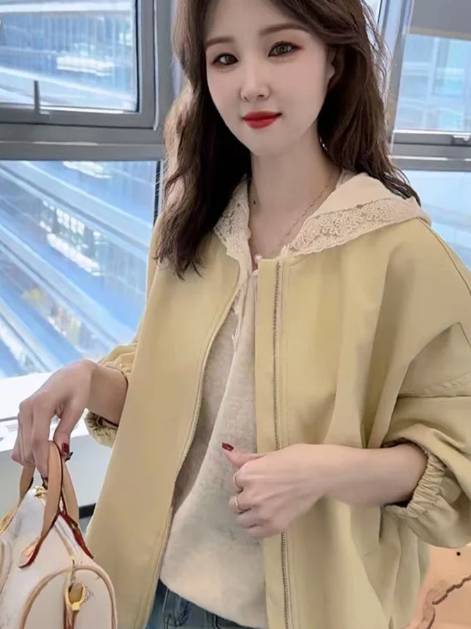 Elegant Short Pure Color round Neck Leather Jacket Women's Fashionable Vintage Style Spring New Arrival Versatile Jacket
Elegant Short Pure Color round Neck Leather Jacket Women's Fashionable Vintage Style Spring New Arrival Versatile Jacket
