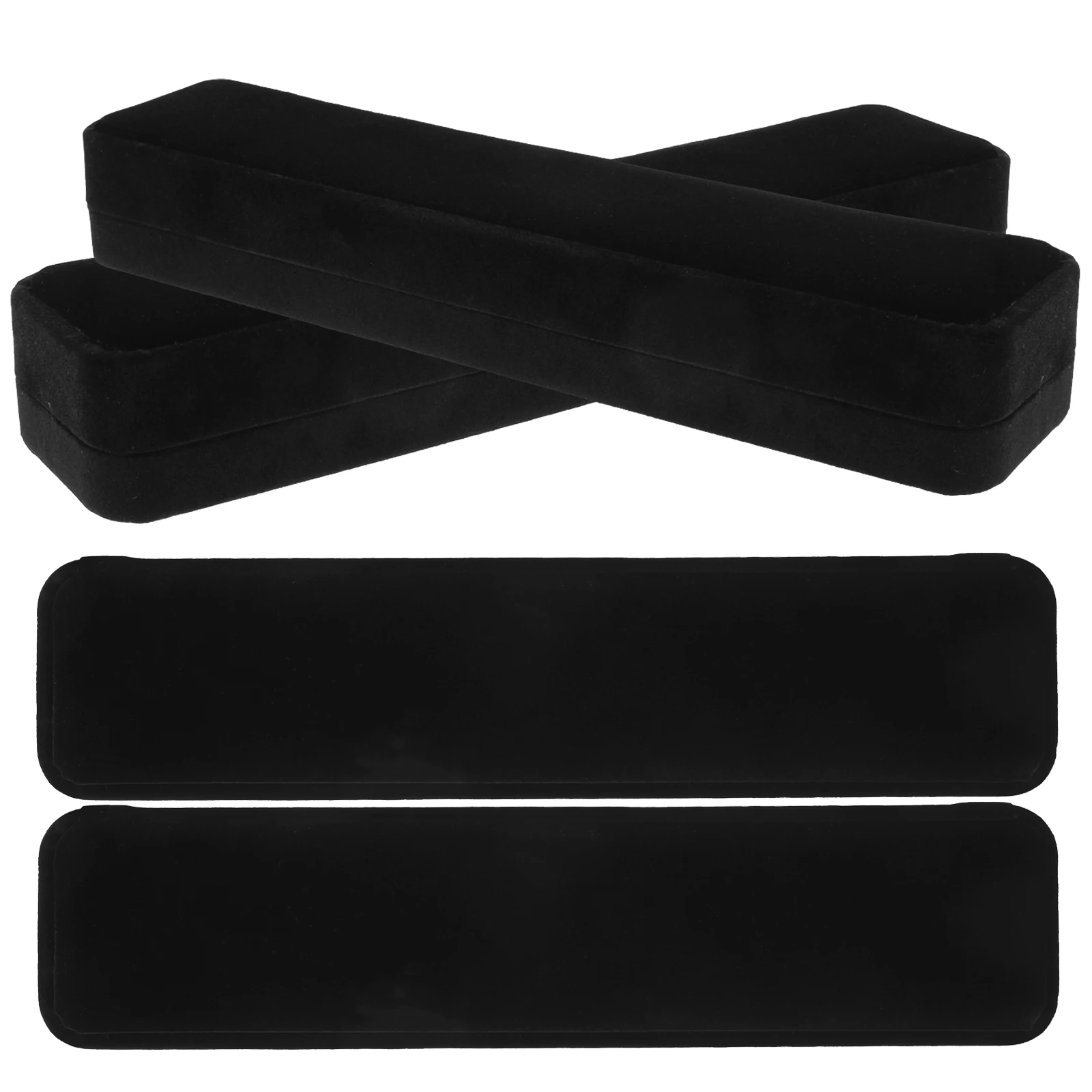 4 Pcs Necklace Jewelry Gift Box For Bracelet Boxes Small Flannel Gift Box for Wedding Engagement Christmas Present Storage
4 Pcs Necklace Jewelry Gift Box For Bracelet Boxes Small Flannel Gift Box for Wedding Engagement Christmas Present Storage