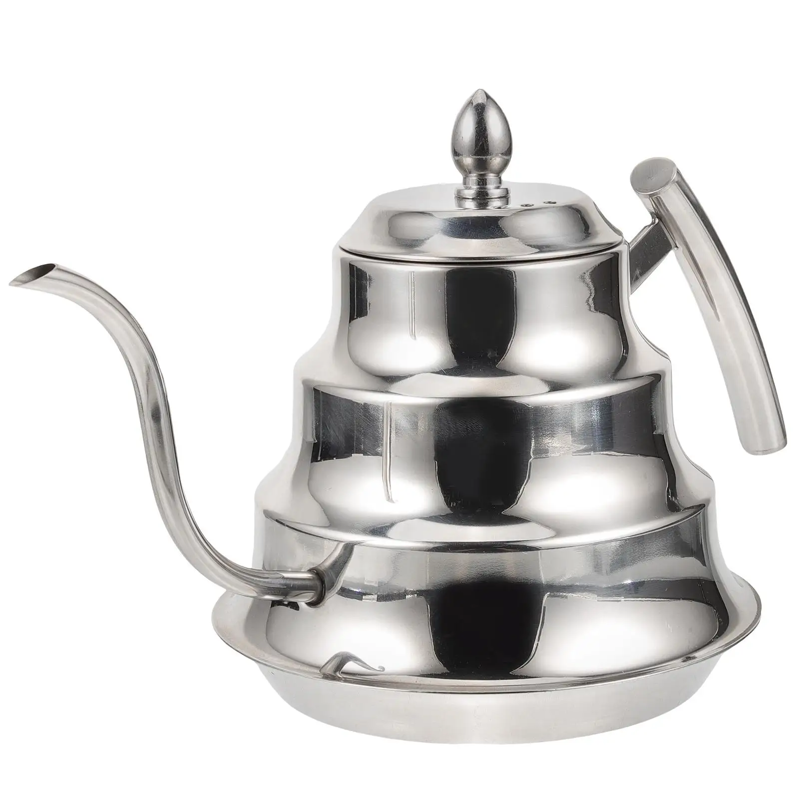 Stainless Steel 1 2L Silver Ergonomic Handle Strainer Kettle Kitchen Large Tea Pot Restaurant Stovetop Household
Stainless Steel 1 2L Silver Ergonomic Handle Strainer Kettle Kitchen Large Tea Pot Restaurant Stovetop Household