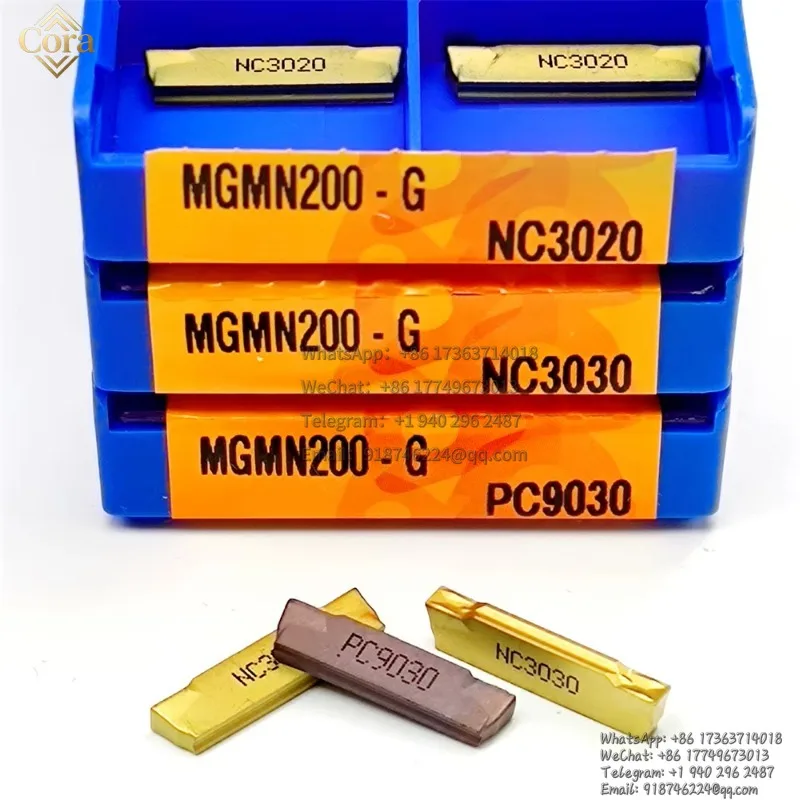 MGMN150-G MGMN200 MGMN250-M MGMN300 MGMN400 MGMN500 NC3020 Outer Grooving Holder Blade Carbide Insert Lathe Cutter Turning Tool
MGMN150-G MGMN200 MGMN250-M MGMN300 MGMN400 MGMN500 NC3020 Outer Grooving Holder Blade Carbide Insert Lathe Cutter Turning Tool