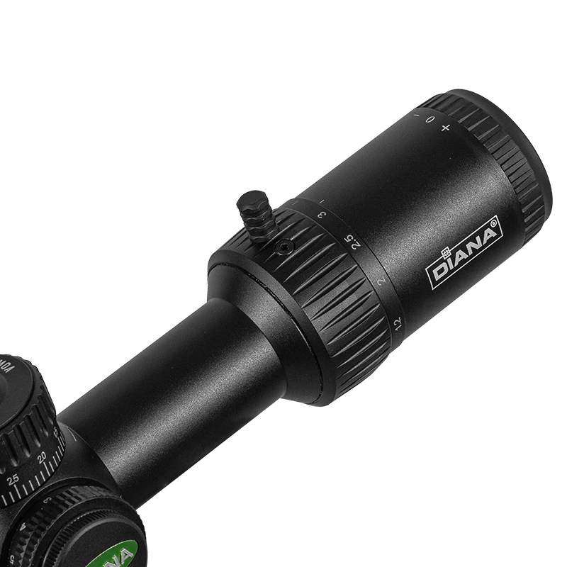 DIANA HD 1.2-6X24 FFP Scope Compact Scope First Focal Plane Tactical Hunting Riflescopes Lock Reset Shooting Optical Sights
DIANA HD 1.2-6X24 FFP Scope Compact Scope First Focal Plane Tactical Hunting Riflescopes Lock Reset Shooting Optical Sights