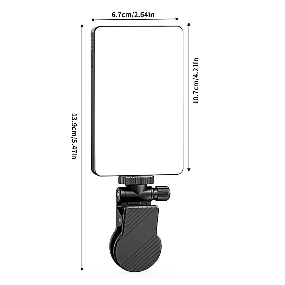 Smartphone Selfie Light Selfie Video Conference Light Portable LED Light Compatible For Cell Phone IPad Laptop Camera
Smartphone Selfie Light Selfie Video Conference Light Portable LED Light Compatible For Cell Phone IPad Laptop Camera