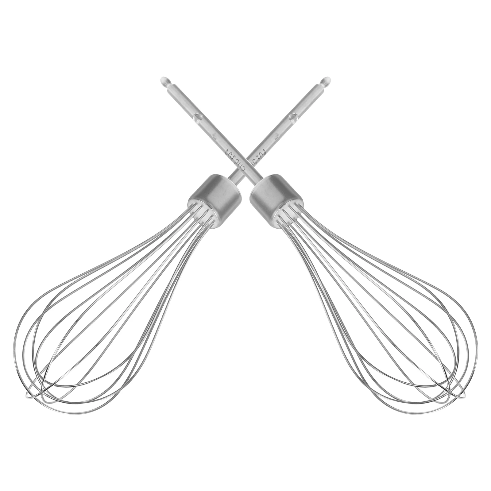 2 Pcs Whisk Kitchen Egg Beater Handheld Mixer Tool Mixers for Baking Beaters Accessories
2 Pcs Whisk Kitchen Egg Beater Handheld Mixer Tool Mixers for Baking Beaters Accessories