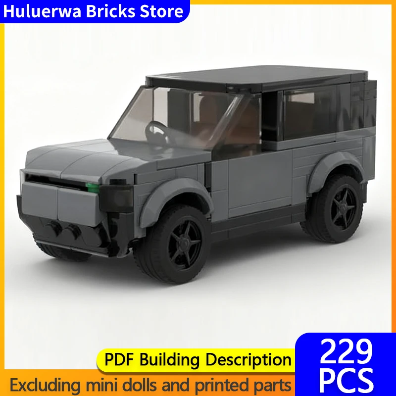 Модель скоростного гоночного автомобиля MOC, строительные кирпичи, Defender 110, хардкорный внедорожник, модульная технология, детские праздничные подарки, игрушки
Модель скоростного гоночного автомобиля MOC, строительные кирпичи, Defender 110, хардкорный внедорожник, модульная технология, детские праздничные подарки, игрушки