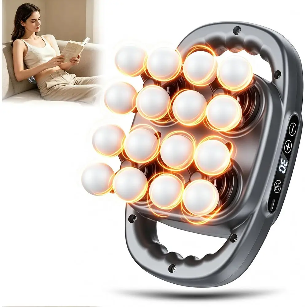 Deep Tissue Massage Gun for Body, Back, Shoulders, Legs - 30 Intensity Levels for Muscle Pain Relief
Deep Tissue Massage Gun for Body, Back, Shoulders, Legs - 30 Intensity Levels for Muscle Pain Relief