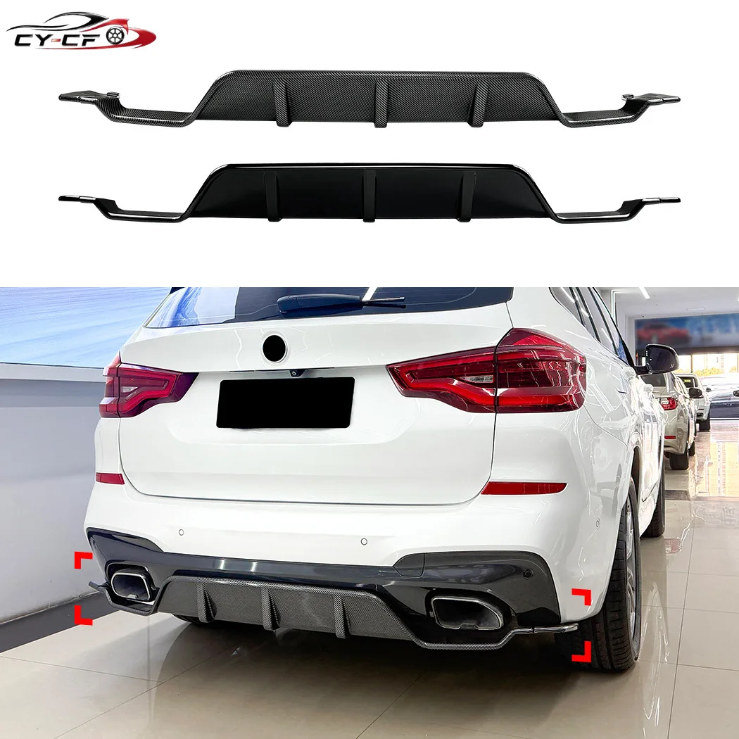 Car Rear Bumper Diffuser Lip for BMW X3 G01 M Sport 2018 2019 2020 2021 Tail Splitter Spoiler Plate Body Kits Exterior Tuning
Car Rear Bumper Diffuser Lip for BMW X3 G01 M Sport 2018 2019 2020 2021 Tail Splitter Spoiler Plate Body Kits Exterior Tuning