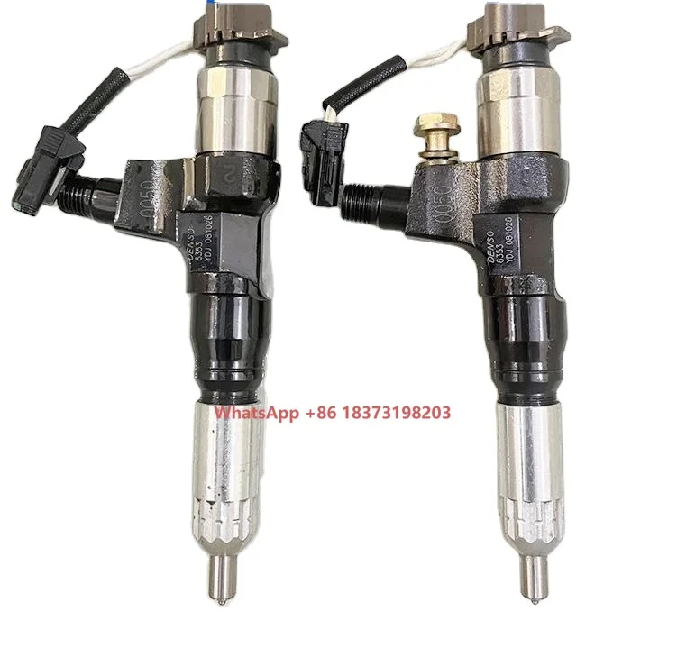 New 095000-6353 Common Rail Fuel Injector for Hino J05e J08e Kobelco Excavator Model 23670-e0050
New 095000-6353 Common Rail Fuel Injector for Hino J05e J08e Kobelco Excavator Model 23670-e0050